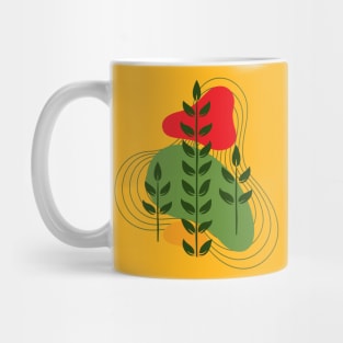 Leaves art Mug